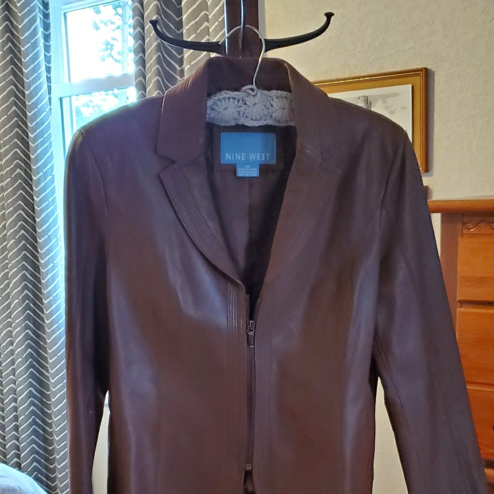 Leather jacket